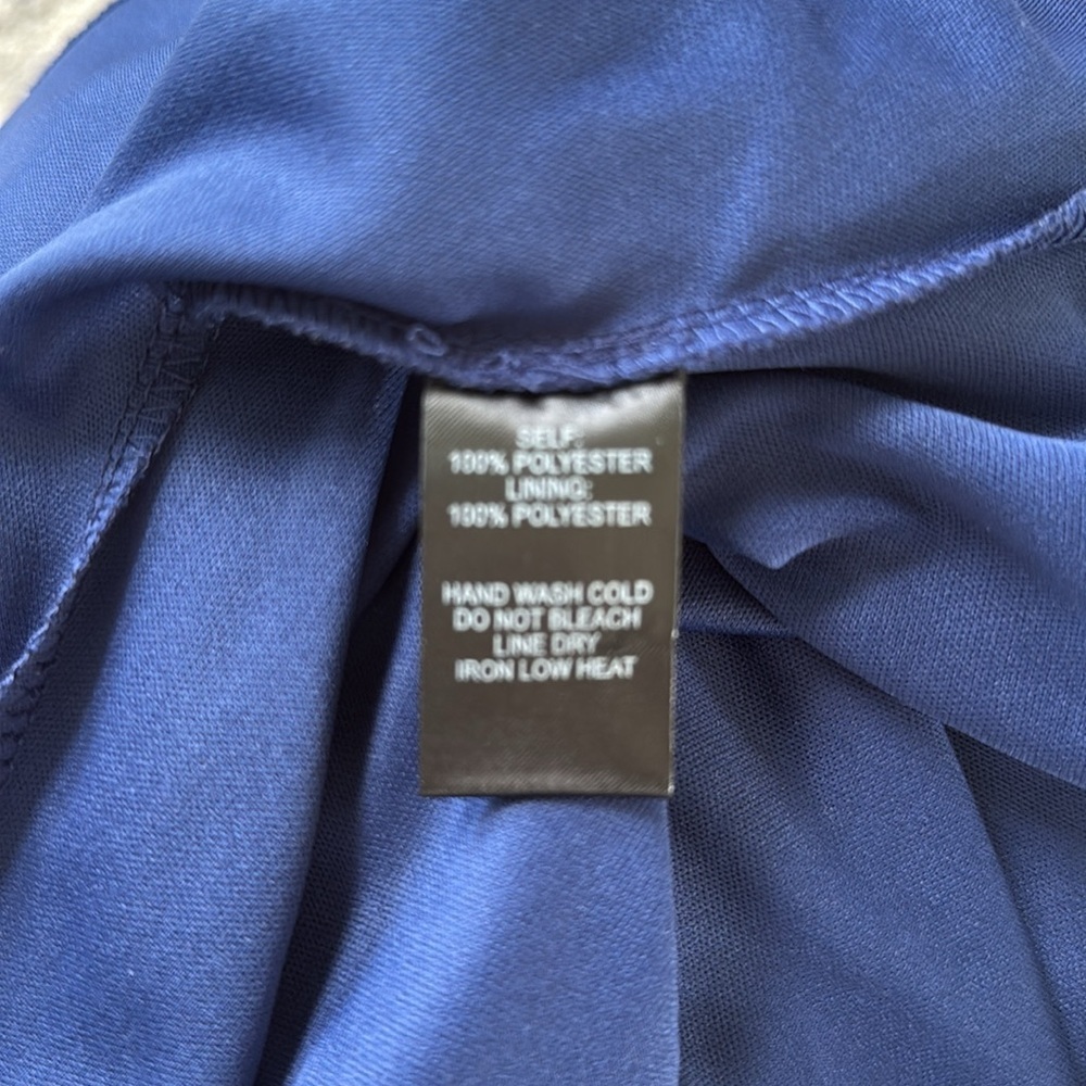 Lulus • Evalina Blue Ruffle Maxi Dress Small - Picture 6 of 6